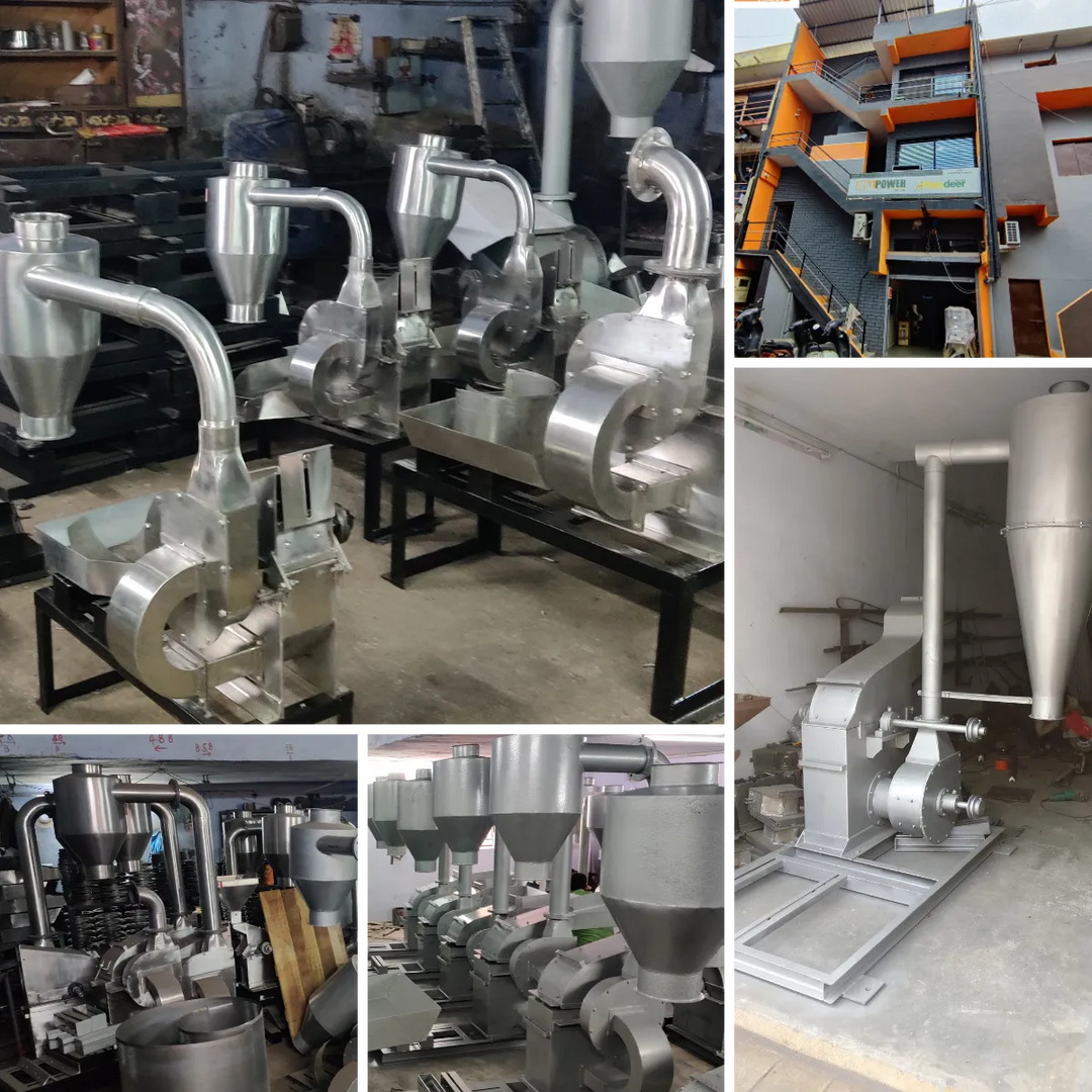 Sản xuất máy nghiền bột