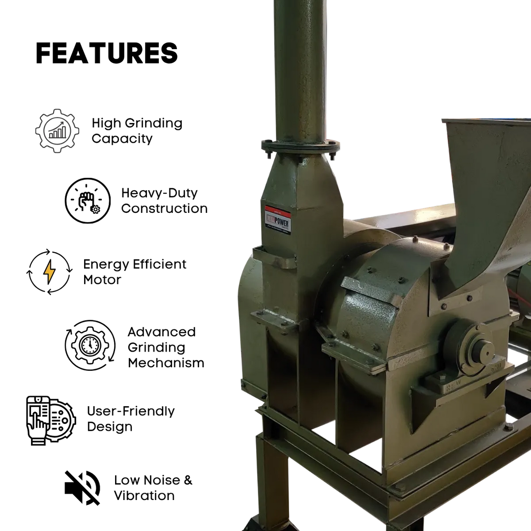 tính năng máy nghiền bột
