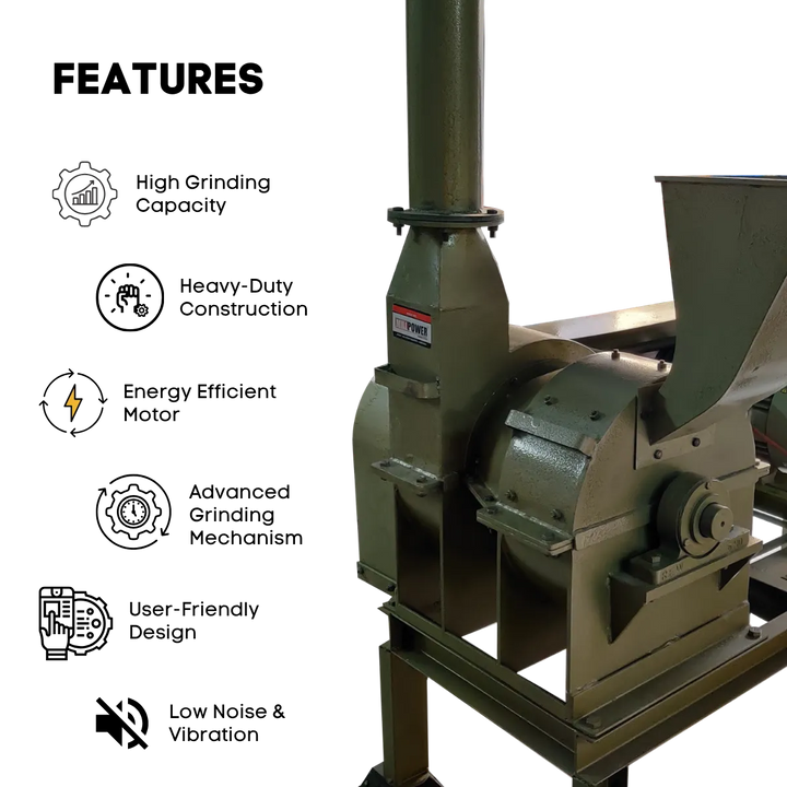 tính năng máy nghiền bột